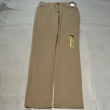 NEW Lee Extreme Motion Men Straight Fit Tapered Leg Pants Size 31x32 Khaki-3916