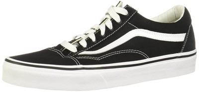 Vans  Unisex Old Skool Shoes | (Canvas) Black/True White | Authentic New