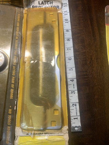 Lot Of 3 Stainless Steel Entry Latch Guard Locksmith parts Estate - Picture 9 of 10