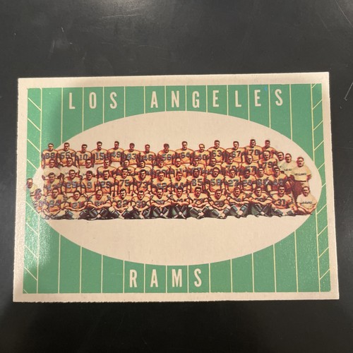 Los Angeles Rams #56 1961 Topps card