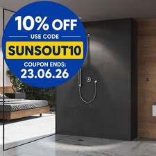 Aqualisa Optic Q Smart Shower Concealed Adjustable Fixed Dual Head Wall Chrome