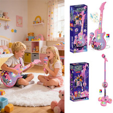 Cosplay KPOP Demon Hunters Music Microphone   Kids Toy Light-Up Singing Gift SP