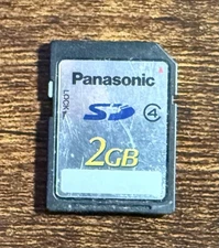 Panasonic 2GB Class 4 SD Genuine Camera Memory Card