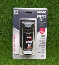 Sabre Red Pepper Gel Spray Repellent Self Defense W/HOLSTER - MK-3-GEL-H-US