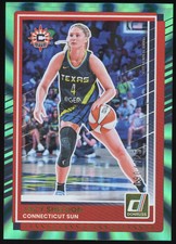2025 Donruss WNBA Jacy Sheldon #33 Teal Laser 090/125