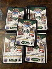 Pokemon TCG Online Code Cards - Lot Of 50 - UNUSED Bulk Codes Digital Delivery