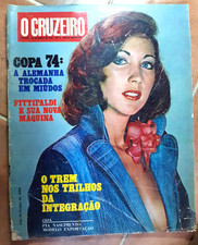 O CRUZEIRO BRASILE RIVISTA GEN. 1974 - MONDIALI CALCIO / FITTIPALDI / C. BERGEN