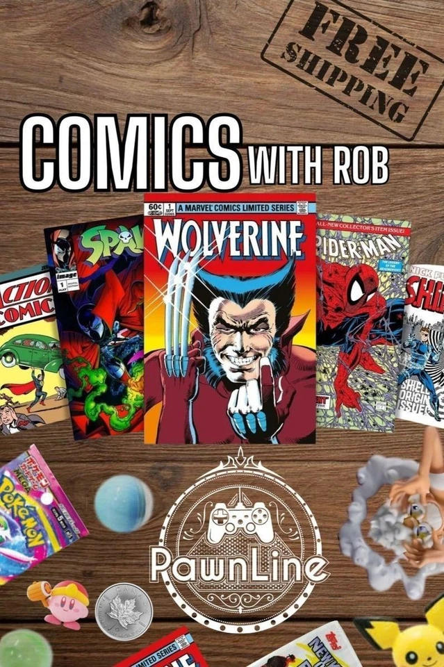 Comic Stream - Free Shipping - PAWNLINE - w/Rob