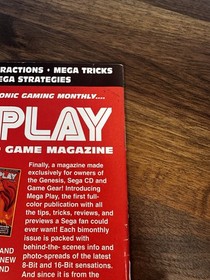 Mega Play Sega Video Game Magazine Judge Dredd Vol 6 No 3 June July 1995