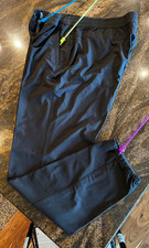 EDDIE BAUER Charcoal Gray Jogger SZ LG Drawstring Elastic Waist  Ankle EUC