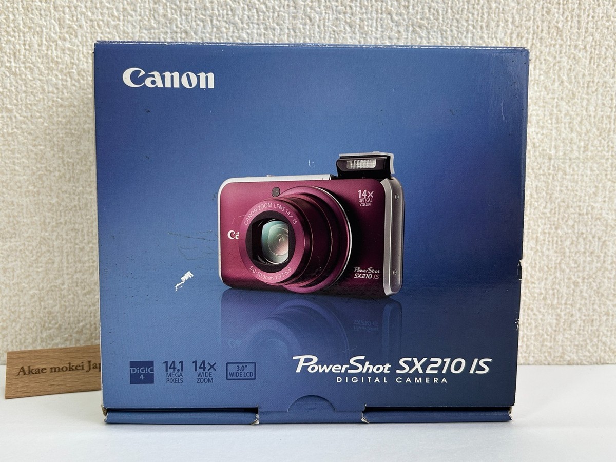 Canon PowerShot SX210 IS 14.0MP 14x Zoom Purple Digital Camera