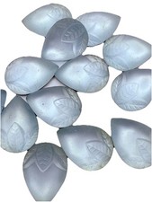 Vintage Swarovski Crystal Pear Embossed Fancy Stones F Qty:13