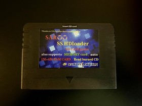 SEGA SATURN HST-3220 JAPANESE RED CONSOLE W SAROO LOADED 256 GB OEM CONTROLLERS