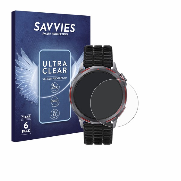 6X Schutzfolie FüR Huawei Watch Gt Runner 2 Display Schutz Folie-image