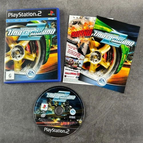 Need for Speed Underground 2 Two II NFS PS2 PlayStation Video Game Free Post PAL