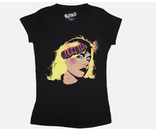 Official Blondie T Shirt Debbie Harry Black Punk Ladies New Wave Rock S to 4XL