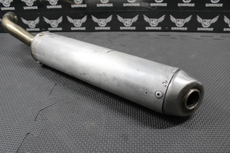 2002 SUZUKI RM250 PRO ЦЕПИ ГЛУШИТЕЛЬ ВЫХЛОПА ГЛУШИТЕЛЬ СКОЛЬЖЕНИЯ НА ТРУБЕ 14310-37F10 - Изображение 3 из 4