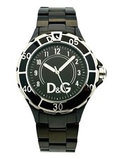D&G Dolce & Gabbana DW0663 Men’s Anchor Black Ion Plated Stainless Steel Watch
