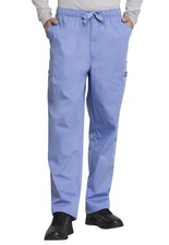 Ciel Blue Cherokee Scrubs Workwear Mens Drawstring Cargo Pant 4000 CIEW