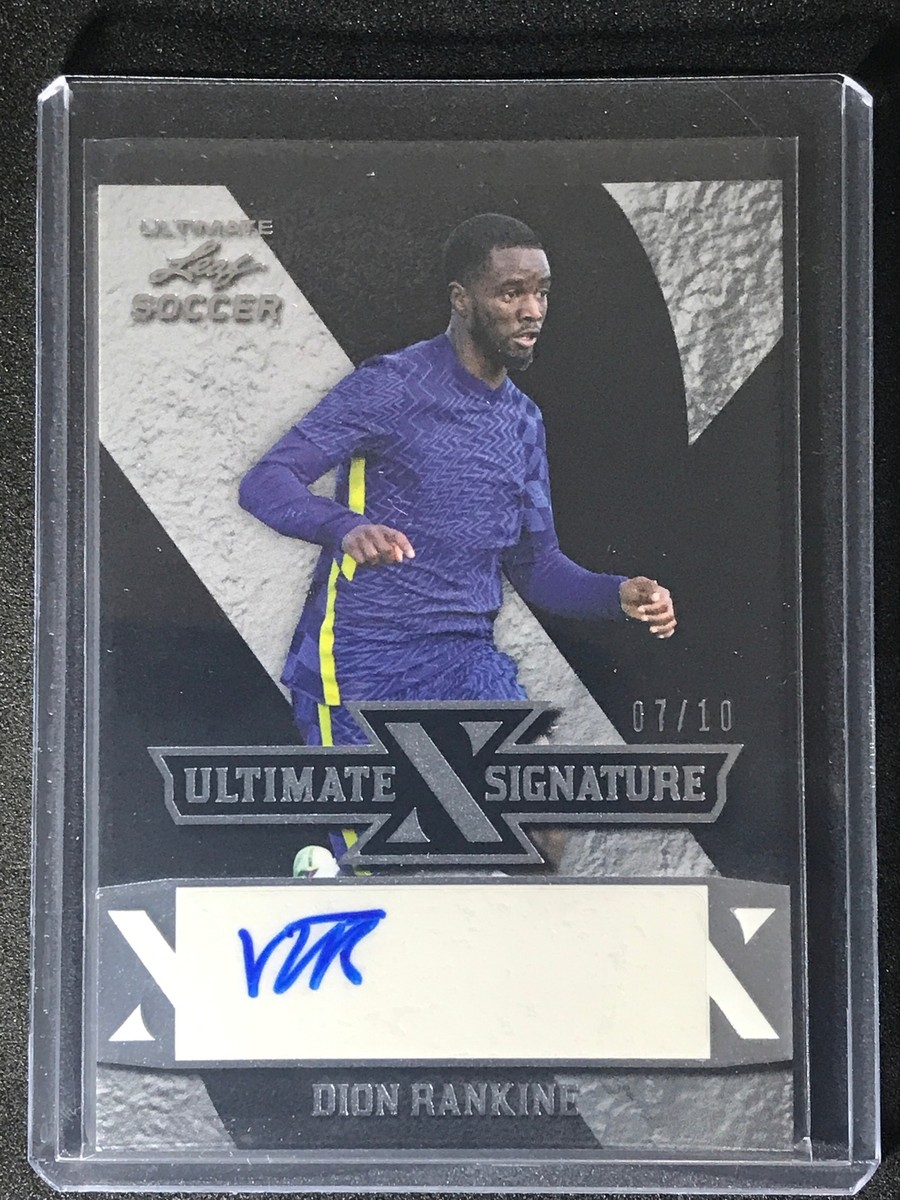スポーツ選手 leaf AUTHENTIC DRAFT SIGNATURE 2022 Ultimate Leaf Soccer - Ultimate Signature - Autograph