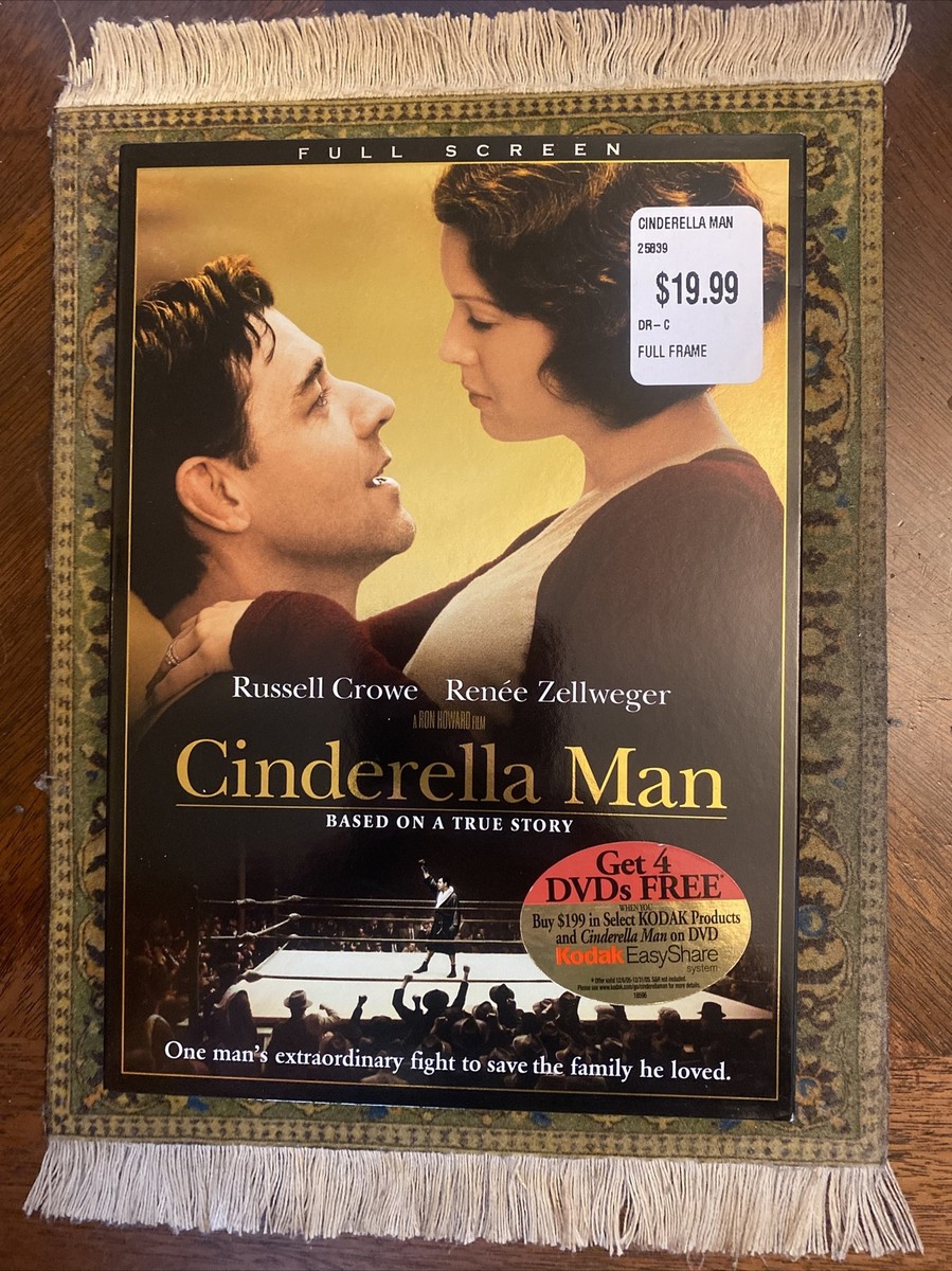 NEW Cinderella Man DVD FULLSCREEN a boxing MOVIE Russell