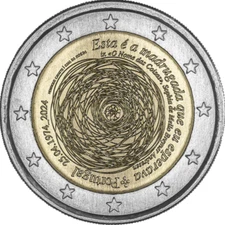 2024 Portugal € 2 Euro UNC Coin - Carnation Revolution 50 years - April 25, 1974