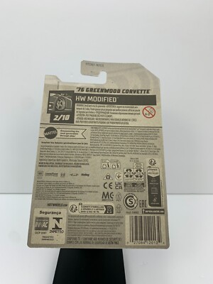 Hot Wheels 2024 Mainline H Case HW Modified '76 Greenwood Corvette