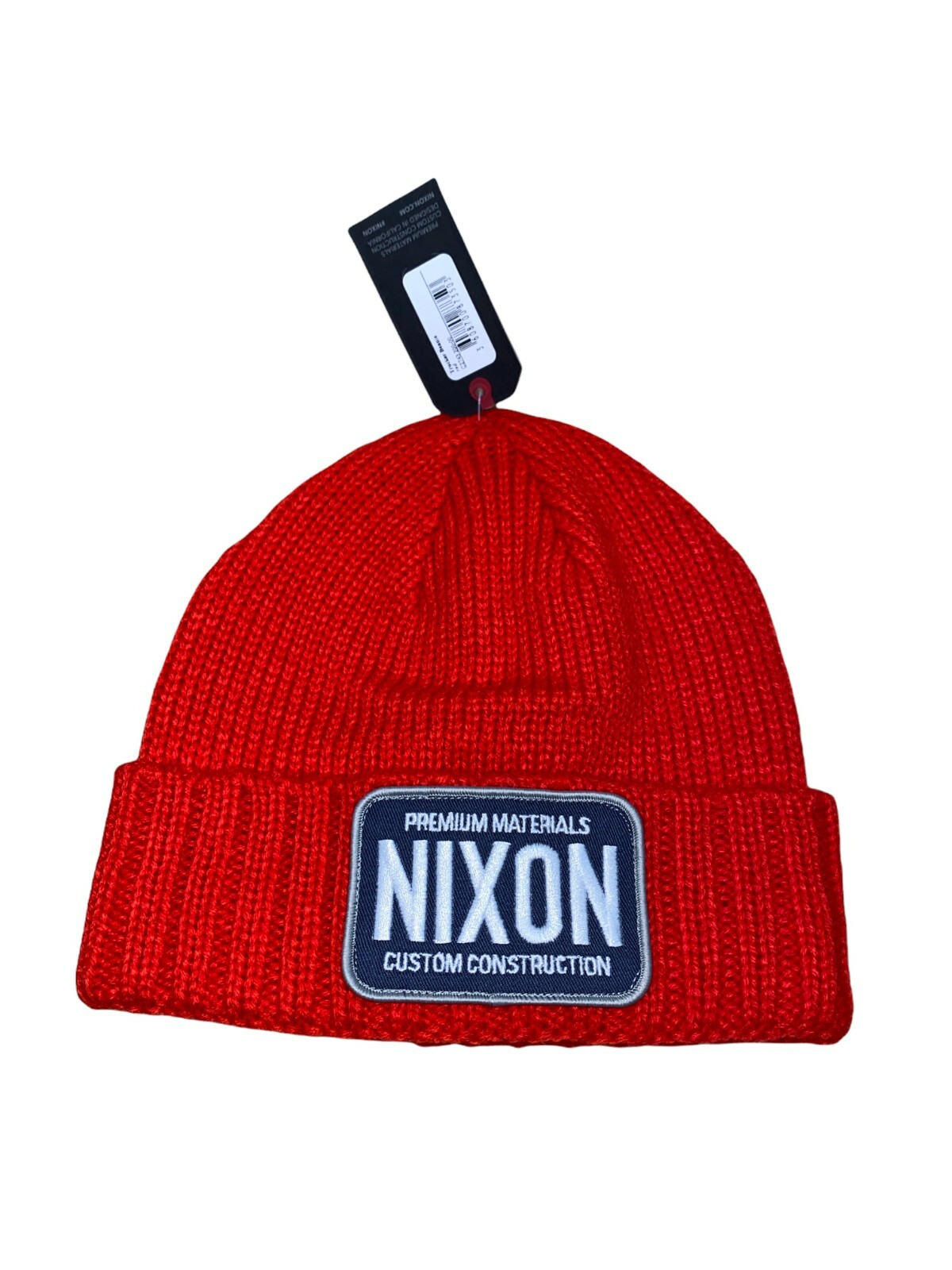 NEW NIXON Trucker Beanie Hat Red 4290₽