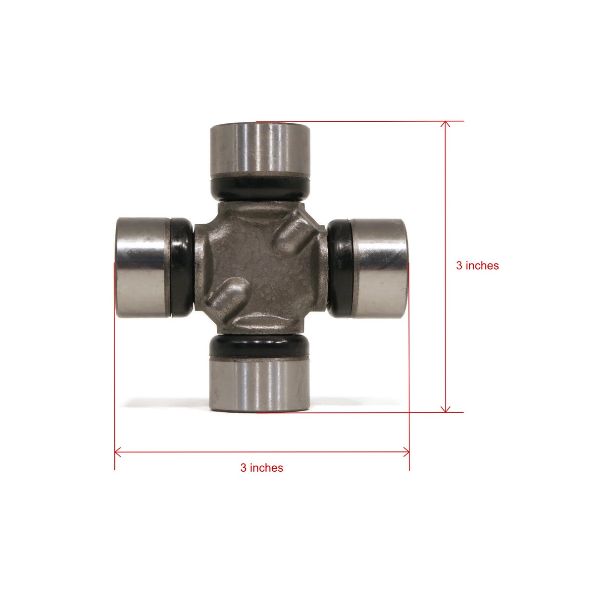 Pack of 2) U-Joint Cross Kit for Mercury 865493A02, 865510T  