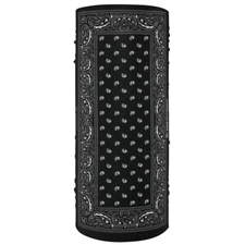 Zan® Motley Tube® Polyester Black Paisley