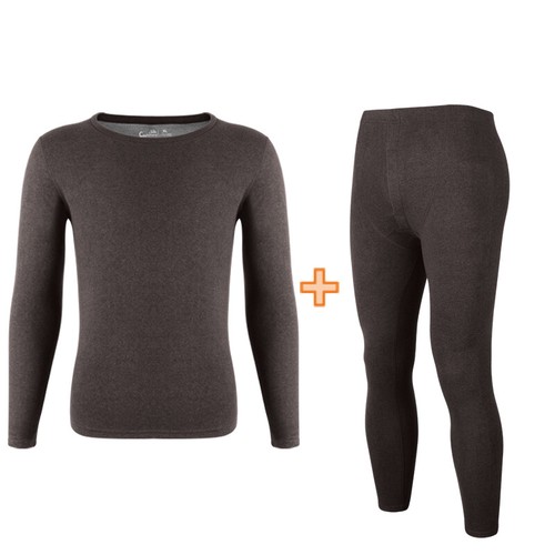 Men Long Johns Thermal Underwear Fleece Lined Base Layer Soft Set Tops&Pants US - Picture 13 of 18