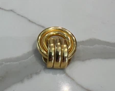 New York & Co. Round Gold Scarf Clip