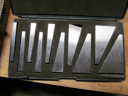 ANGLE BLOCK SET MACHINIST PRECISION GROUND 1-30 Degrees