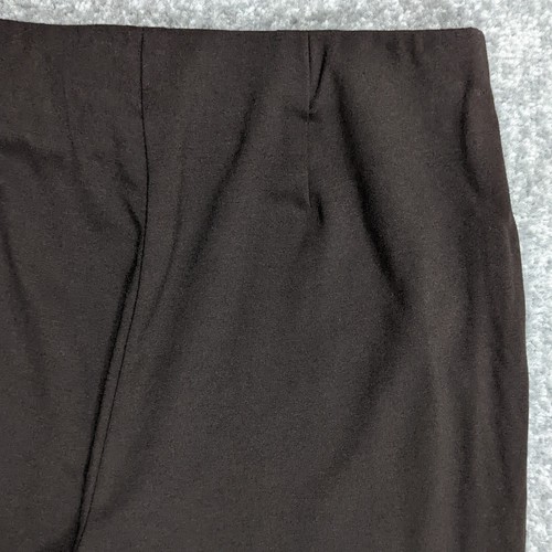 J. Jill Ponte Leggings Women Size S Inseam 25.5" Mid-Rise Skinny Chocolate Brown - Picture 5 of 10