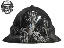 Custom Hydrographic Safety Hard Hat REAPER PRO CHOICE WIDE BRIM