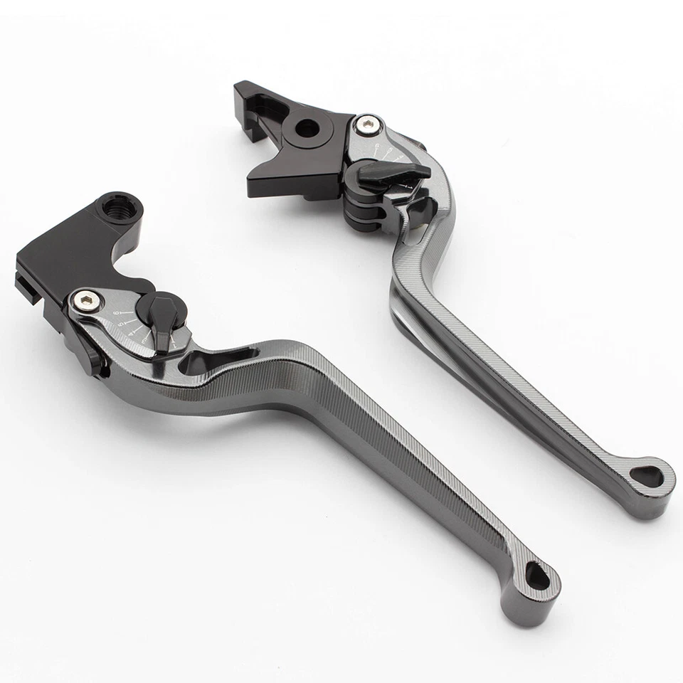 Palanca hueca embrague freno largo gris para Yamaha YFM700 Raptor 700R 2007-2018 Foto 3 de 4
