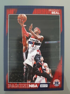 2016-17 Panini NBA Bradley Beal #124 Washington Wizards Basketball
