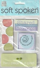 MAMBI Soft Spoken 3D stickers YOU'VE GOT A FRIEND Theme  90512 Fast FREE Ship!