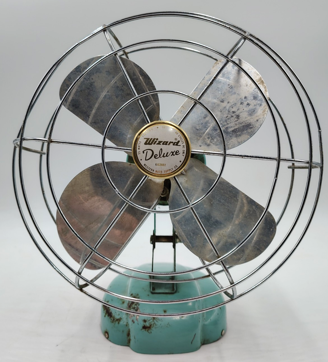 Wizard アメリカ製レトロインテリア扇風機1960s箱付