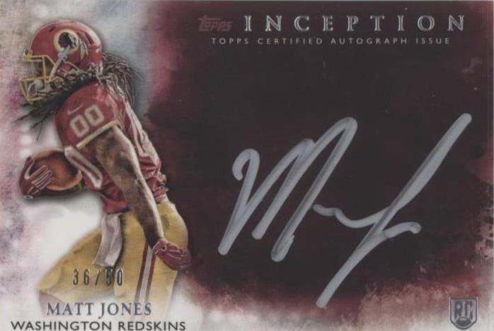 2015 Topps Inception Matt Jones #SS-MJ - 1 of 2