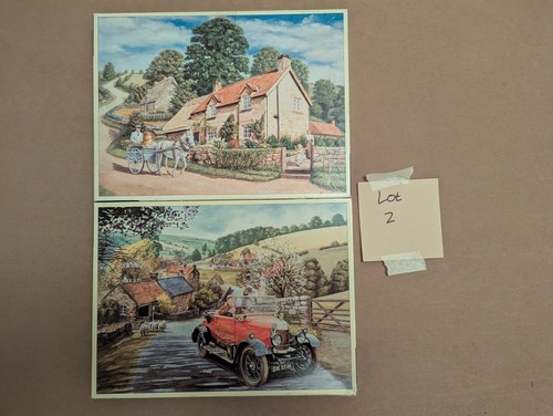 2 x Halcyon Days 500 Stück Puzzle Konvolut - geprüft und vollständig (Lot 2)