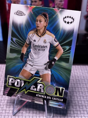 Athenea Del Castillo 2023-24 Topps Chrome UEFA Women's Power On #PO-5