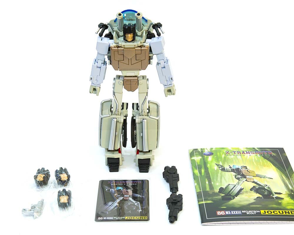 X-Transbots toys MX-33 MX33 Jocund Defensor Groove Action Figure