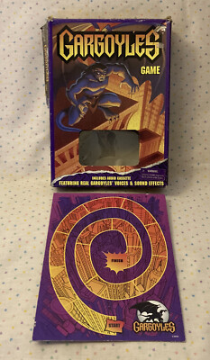 Vintage 1995 Gargoyles Audio Cassette Board Game Parker Brothers