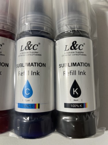 Sublimation Ink L&C Autofill Refill EcoTank Supertank Series Printers Designed - Picture 2 of 5