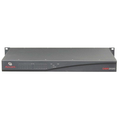 Avocent IP Server Console Switch KVM DSR2020 2x1x16 USB/PS2 - 520-364-514 - Photo 2/5
