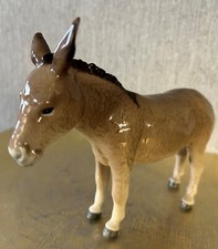 BESWICK DONKEY  MODEL No. 2267A NATURAL BROWN GREY GLOSS PERFECT 16/11