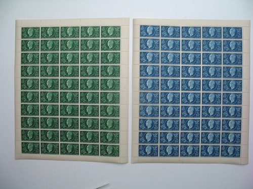 Feuille (14) 50 ex. neuf** Séries Coloniales Entraide Française 1944 TBE C:2475€ - Picture 10 of 15