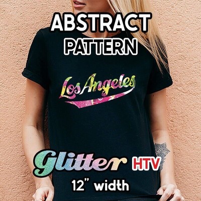 Abstract / Oil Painting Glitter Patterned 12'' ROLL **FREE SHIPPING**