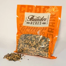Thunder Acres 9 Seed Cover Crop Blend - For Gardening - Non-GMO, Vetch, Clover.